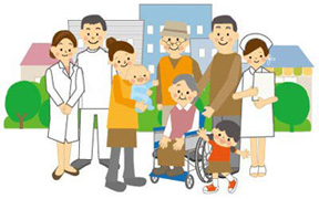 立川の地域の方々と眼科